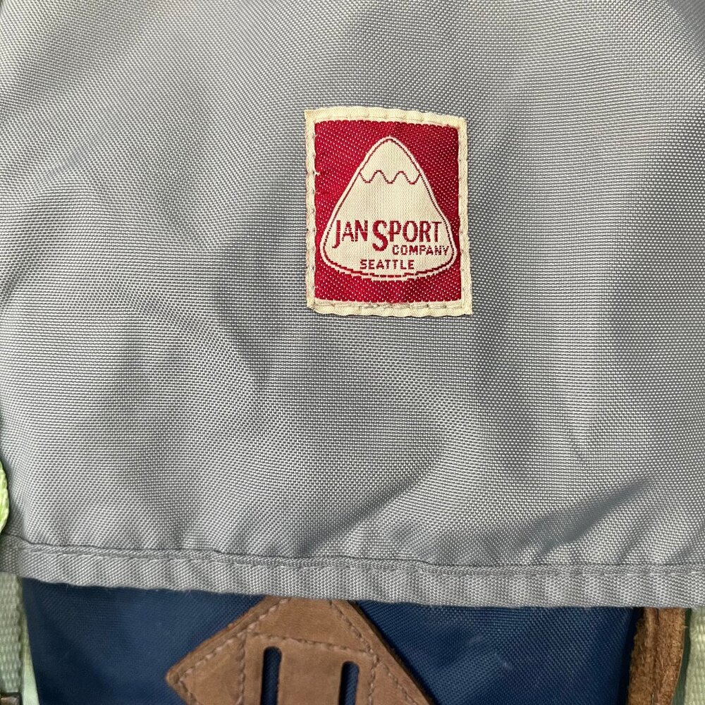 Jansport Skip Yowell Ballard Outdoor Day Backpack Logo Hiking Rugged Retro Nylon - Picture 3 of 16